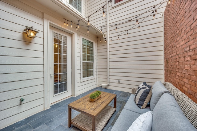 8250 Library St, Frisco, TX 75034 - wooden terrace with a patio area