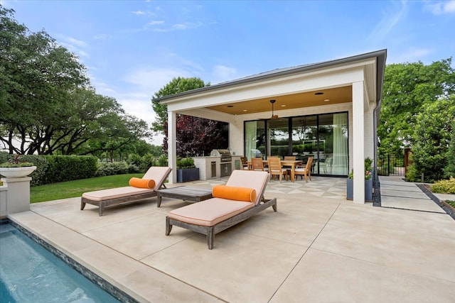 1128 Shady Oaks Ln, Westover Hills, TX 76107 - view of patio featuring outdoor dining space