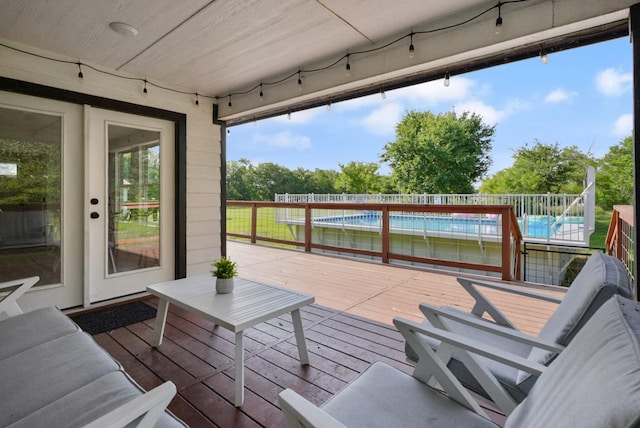 2415 Vz County Road 2624, Wills Point, TX 75169 - view of wooden terrace