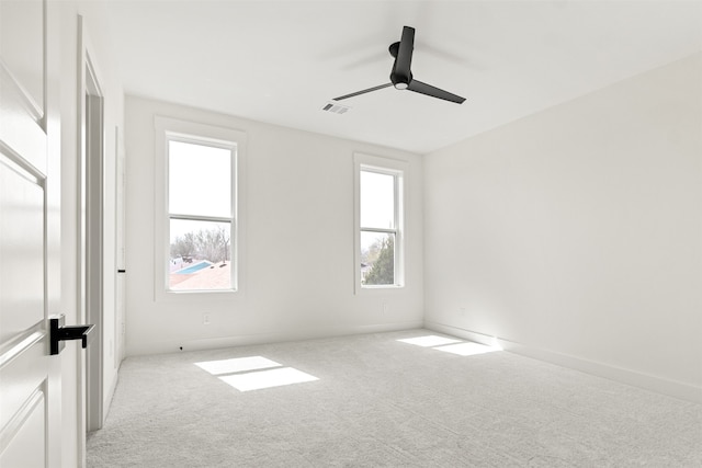 9974 Witham St, Dallas, TX 75220 - empty room with carpet, ceiling fan, and baseboards