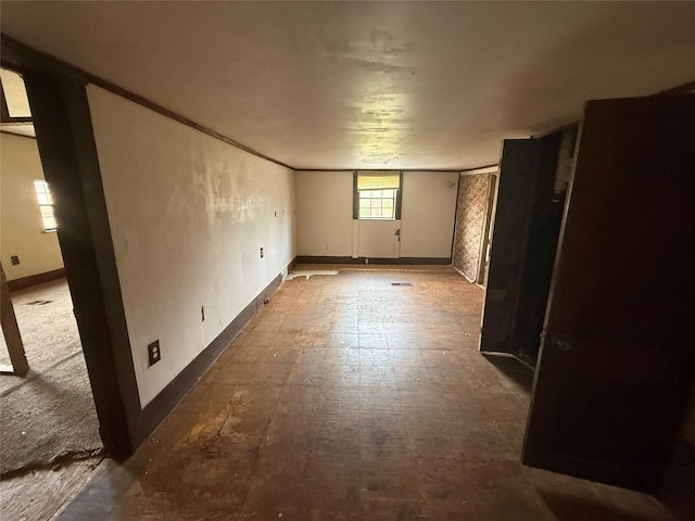309 E Housley St, Strawn, TX 76475 - unfurnished room featuring baseboards