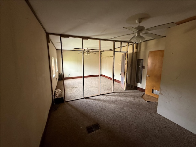 309 E Housley St, Strawn, TX 76475 - unfurnished bedroom with carpet and baseboards