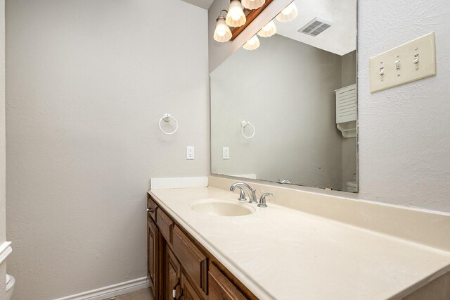 2200 Clover Park Dr, Arlington, TX 76013 - bathroom with toilet and vanity