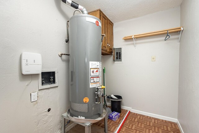 2200 Clover Park Dr, Arlington, TX 76013 - utilities featuring water heater and electric panel