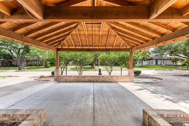 2621 Brennan Ct, Plano, TX 75075 - view of patio / terrace with a gazebo