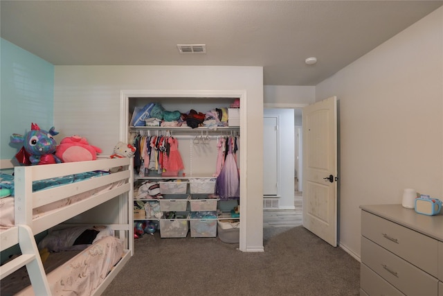 7251 Valley Dale Ct, Benbrook, TX 76116 - carpeted bedroom with a closet