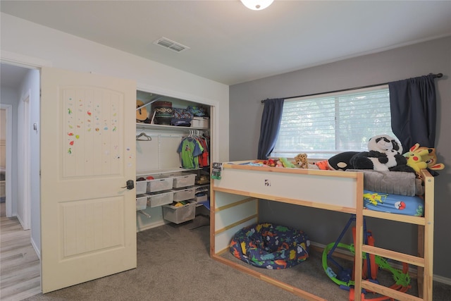 7251 Valley Dale Ct, Benbrook, TX 76116 - carpeted bedroom with a closet