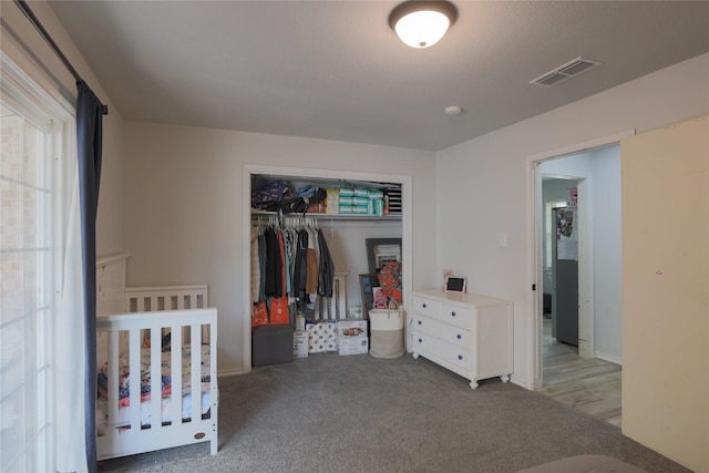 7251 Valley Dale Ct, Benbrook, TX 76116 - bedroom with carpet floors and a closet