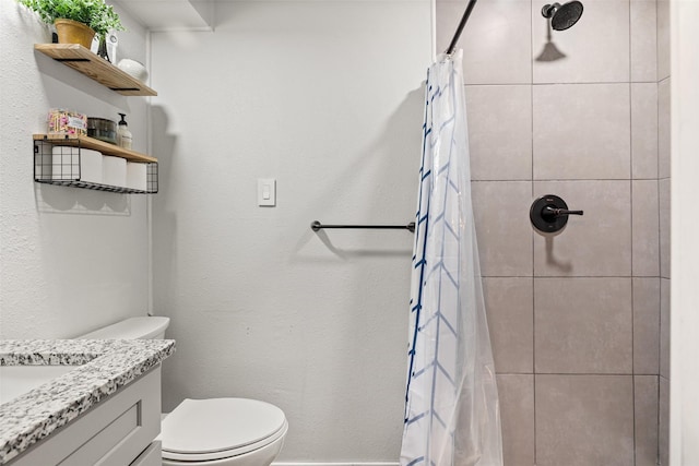 7251 Valley Dale Ct, Benbrook, TX 76116 - bathroom featuring vanity and tiled shower