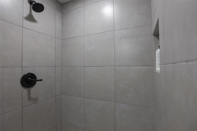 7251 Valley Dale Ct, Benbrook, TX 76116 - bathroom featuring a tile shower