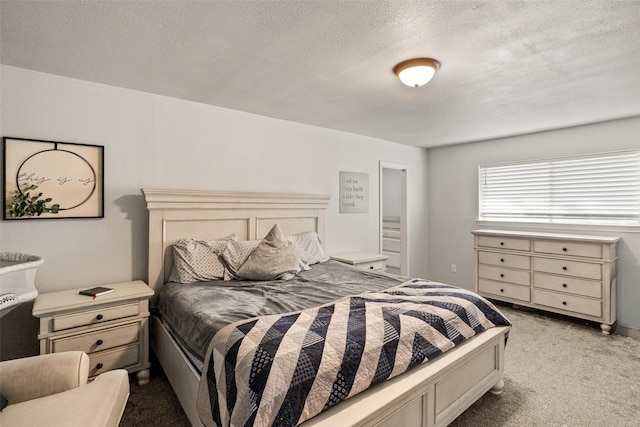 7251 Valley Dale Ct, Benbrook, TX 76116 - bedroom featuring carpet and a textured ceiling