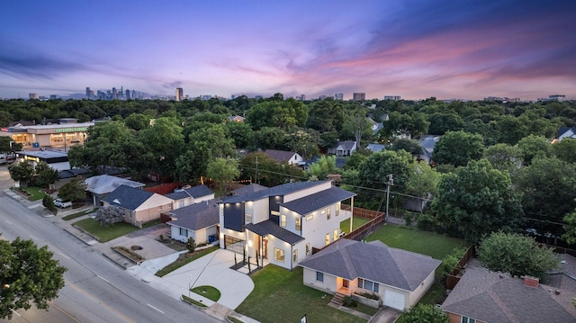 4233 Skillman St, Dallas, TX 75206 - view of aerial view at dusk