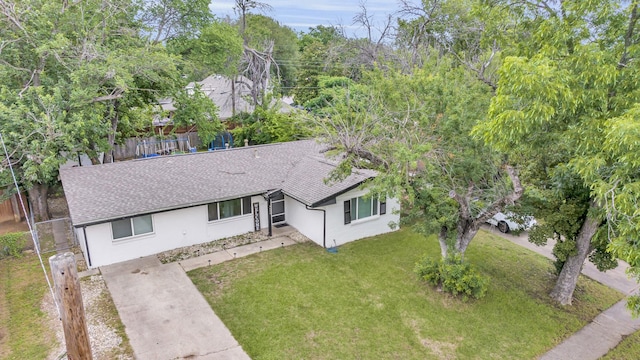 2605 Himes St, Irving, TX 75060 - single story home featuring stucco siding and roof with shingles