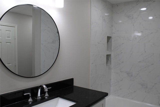 300 Woodhollow Ct, Wylie, TX 75098 - bathroom featuring vanity and shower / washtub combination