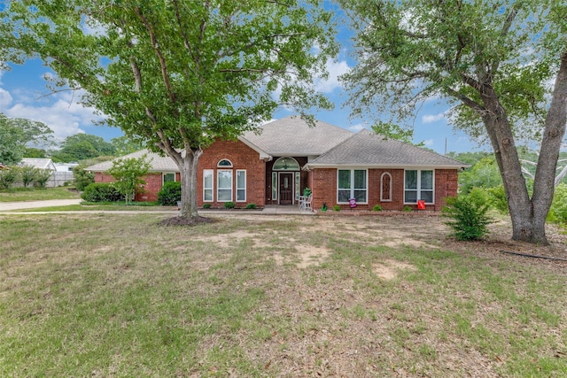 501 Valle Vista Ct, Keller, TX 76248 - single story home featuring a front yard, brick siding, and roof with shingles