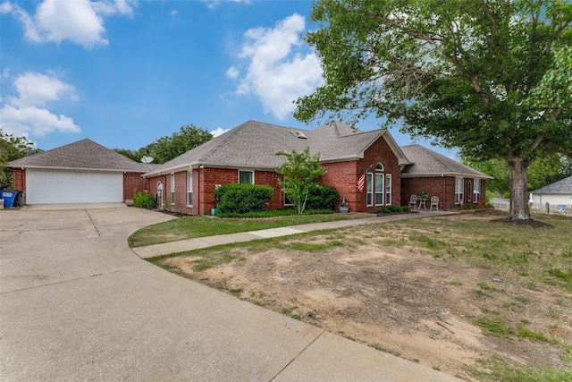 501 Valle Vista Ct, Keller, TX 76248 - view of front facade featuring brick siding, a garage, and roof with shingles