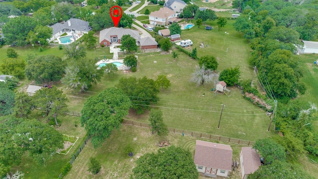 501 Valle Vista Ct, Keller, TX 76248 - aerial view of property and surrounding area