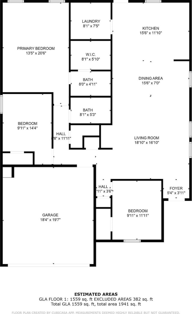 319 Quail Crossing Dr, Sanger, TX 76266 - property floor plan