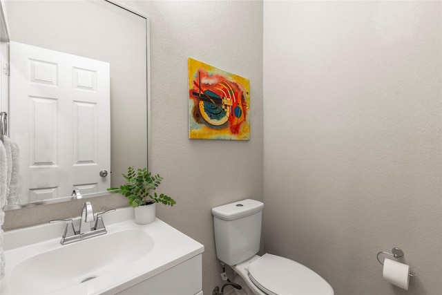 103 Idlewood Rd, Enchanted Oaks, TX 75156 - half bath featuring vanity and toilet
