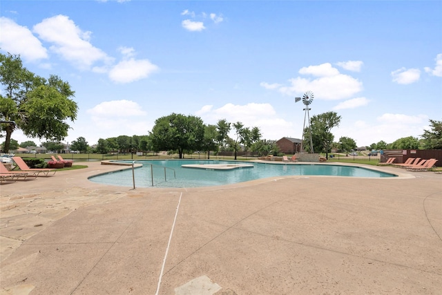 2118 Cone Flower Dr, Forney, TX 75126 - community pool featuring a patio area