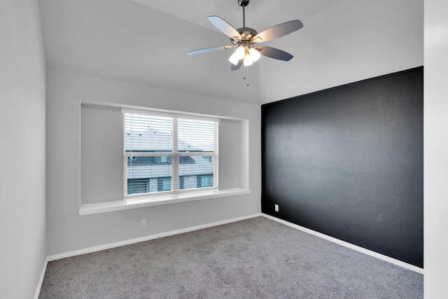 2111 Devonblue Dr, Forney, TX 75126 - empty room featuring ceiling fan, carpet flooring, and baseboards