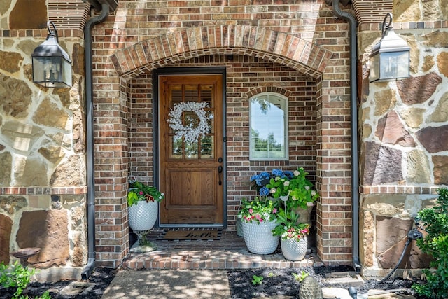 1632 Coyote Rdg, Carrollton, TX 75010 - entrance to property with brick siding