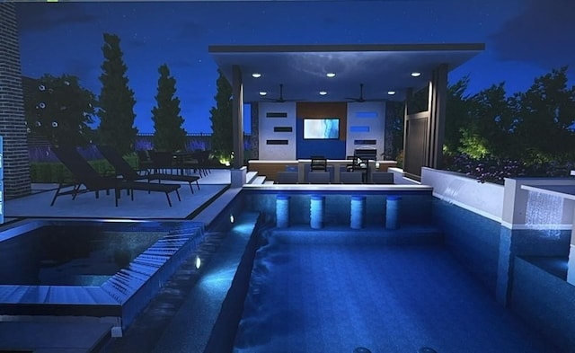 912 Berkshire Rd, Southlake, TX 76092 - swimming pool featuring a patio
