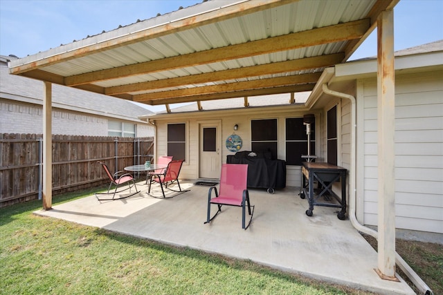 10149 High Eagle Trl, Fort Worth, TX 76108 - view of patio