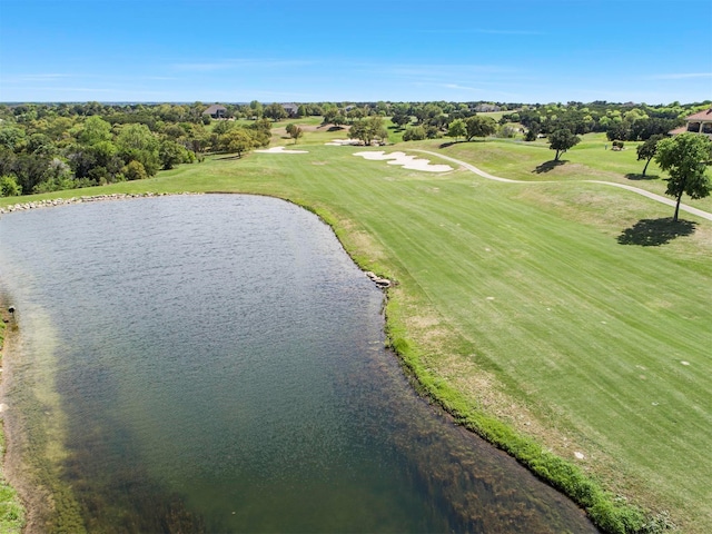 7336 Saint Augustine Dr, Cleburne, TX 76033 - aerial view of a large body of water, a golf club, and a tree filled landscape