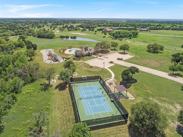 7336 Saint Augustine Dr, Cleburne, TX 76033 - drone / aerial view of a large body of water