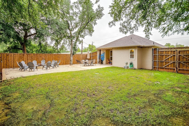 3108 Ridgecrest Dr, Granbury, TX 76048 - view of yard featuring a patio area