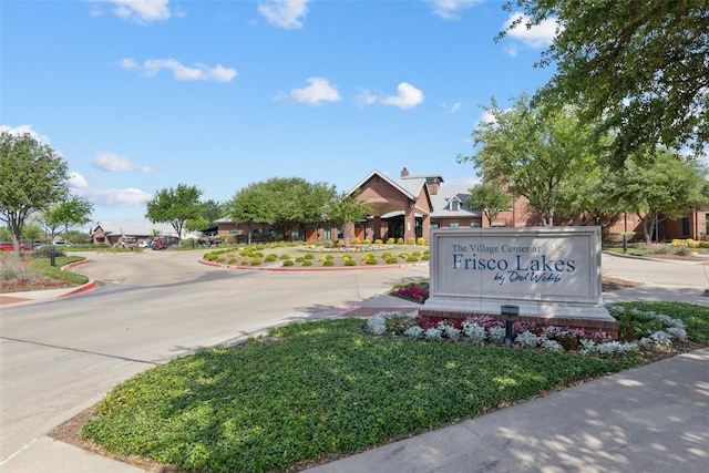 6173 Arcadia Park Ln, Frisco, TX 75036 - community / neighborhood sign with a residential view