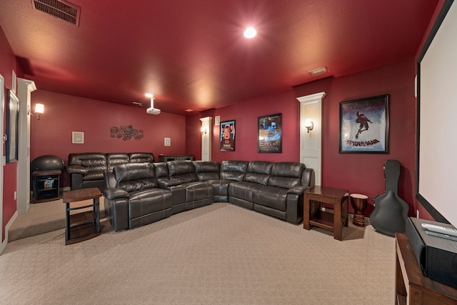 4452 Druid Hills Dr, Frisco, TX 75034 - view of carpeted home theater