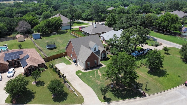702 John Thomas Dr, Keene, TX 76059 - aerial view of residential area