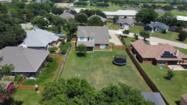 702 John Thomas Dr, Keene, TX 76059 - aerial perspective of suburban area