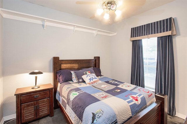 1991 Saint Andrews Dr, Red Oak, TX 75154 - bedroom featuring baseboards and ceiling fan
