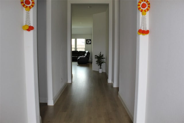 608 Remington Rd, Celina, TX 75009 - hall featuring wood finished floors and baseboards