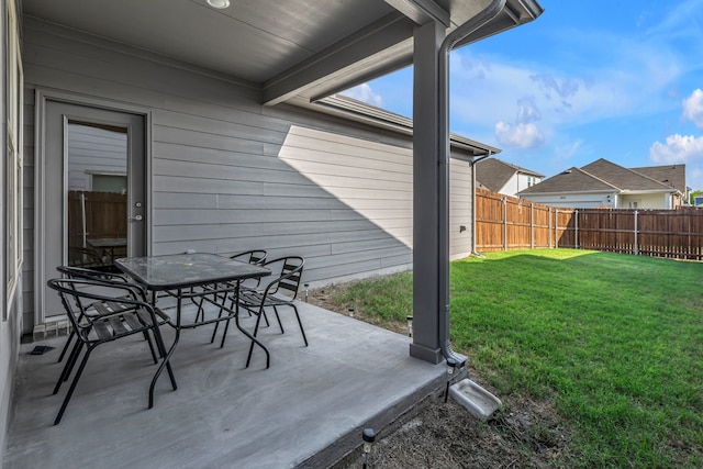 201 Olympus St, Wylie, TX 75098 - view of patio / terrace with outdoor dining space