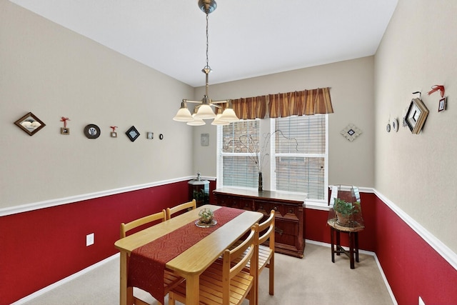 848 Ridge Point Dr, Grand Prairie, TX 75052 - dining room featuring light carpet and baseboards