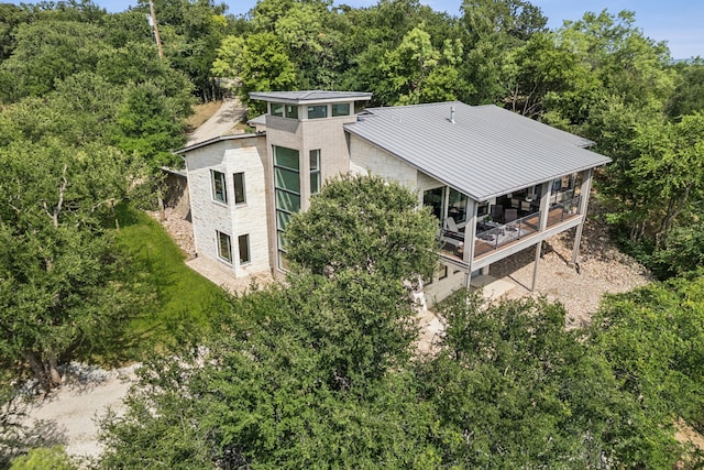 4003 Cheyenne Cir, Flower Mound, TX 75022 - view of subject property featuring a forest