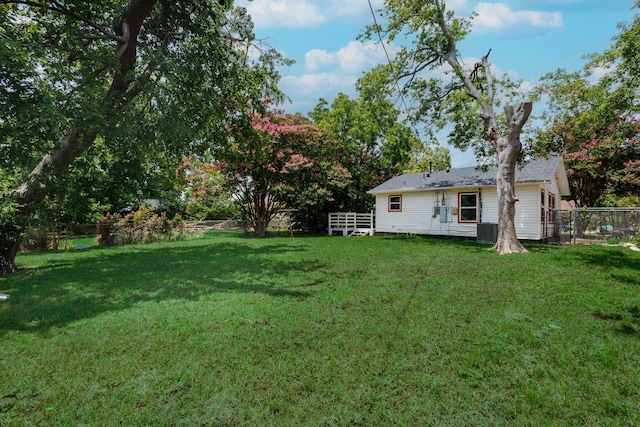 308 Chandler Dr, Garland, TX 75040 - view of yard with central AC unit