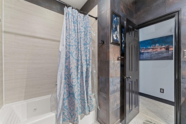 117 Baccus Dr, Mesquite, TX 75150 - bathroom featuring shower / bath combo