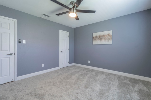 2111 Preston Trl, Forney, TX 75126 - empty room featuring carpet flooring, ceiling fan, and baseboards