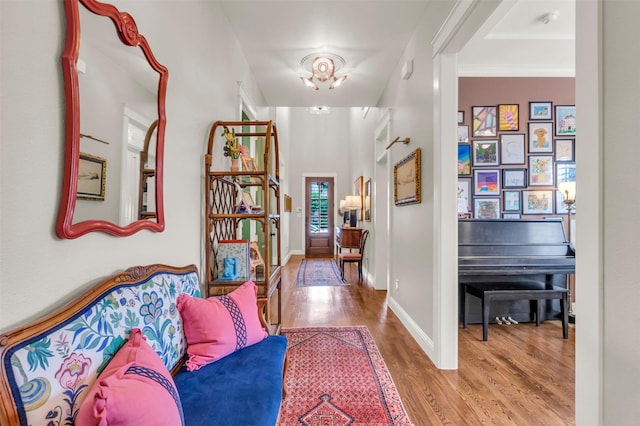 2116 Tremont Blvd, Mckinney, TX 75071 - entryway with wood finished floors and baseboards