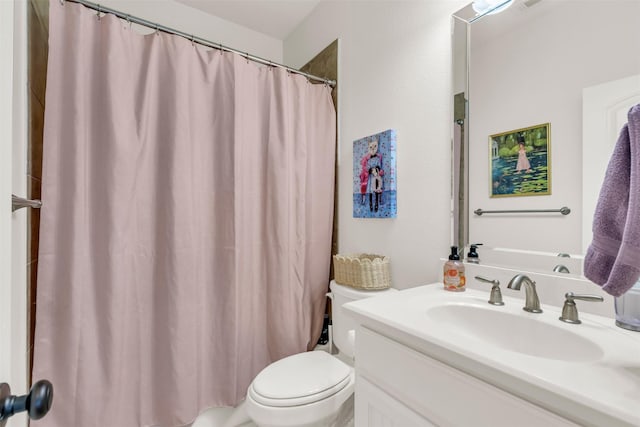 2116 Tremont Blvd, Mckinney, TX 75071 - bathroom with vanity and a shower with shower curtain