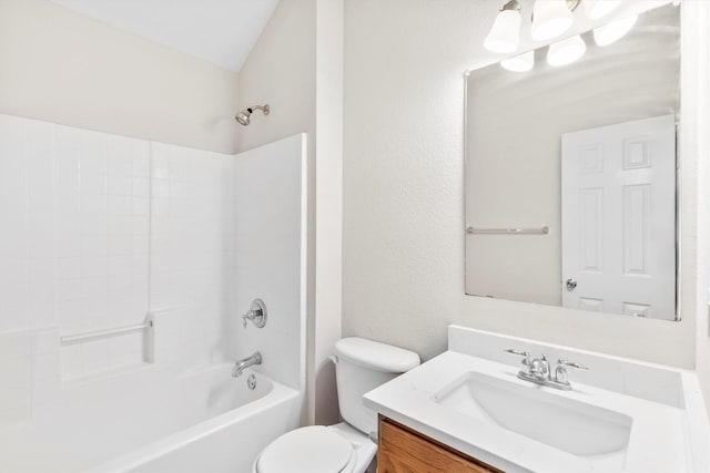 13209 Fencerow Rd, Fort Worth, TX 76244 - bathroom featuring vanity, toilet, and shower / washtub combination