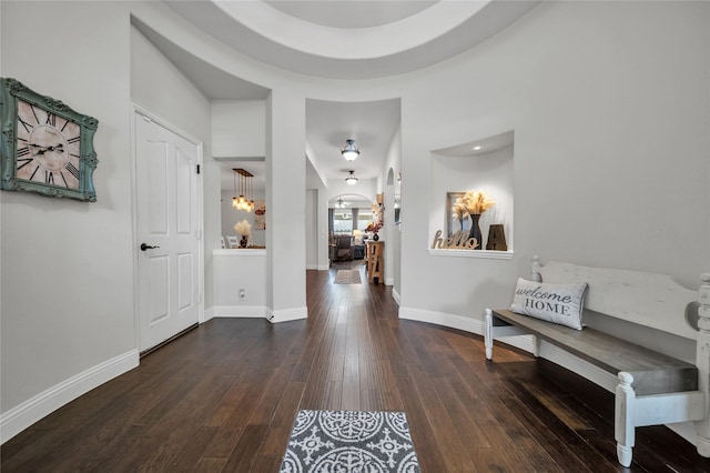 1925 Knoxbridge Rd, Forney, TX 75126 - foyer featuring wood finished floors and baseboards