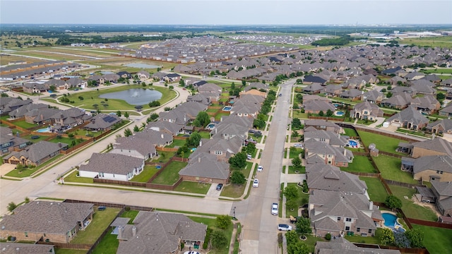 1925 Knoxbridge Rd, Forney, TX 75126 - aerial view of property's location with nearby suburban area and a large body of water
