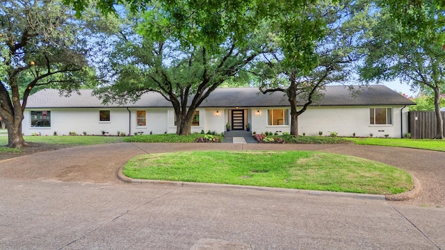4336 Irvin Simmons Dr, Dallas, TX 75229 - view of front facade featuring curved driveway
