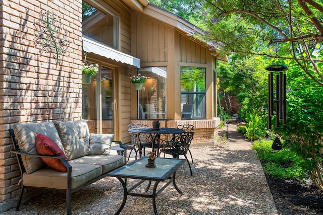 5325 Seascape Ln, Plano, TX 75093 - view of patio with outdoor dining space